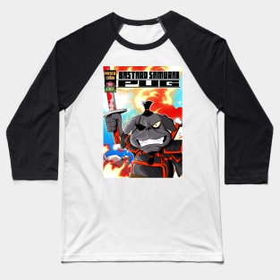 bastard samurai pug Baseball T-Shirt